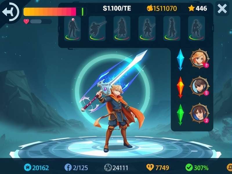 Nebula Sword Adventure combat strategy illustration